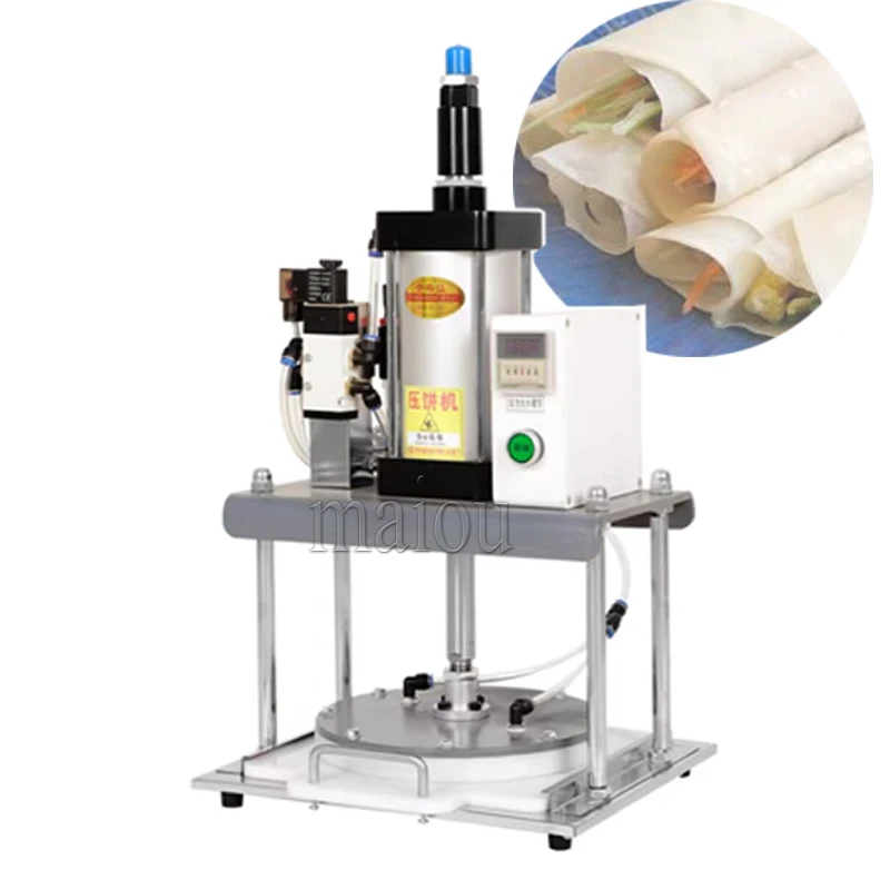 

Pizza Dough Press Pneumatic Commercial Cake Pancake Flattening Machine