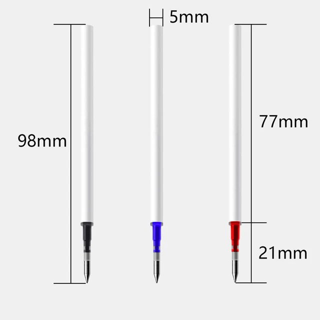 RECHARGE POUR STYLO A BILLE EN BOIS - GEL - 0.5 MM - OHTO