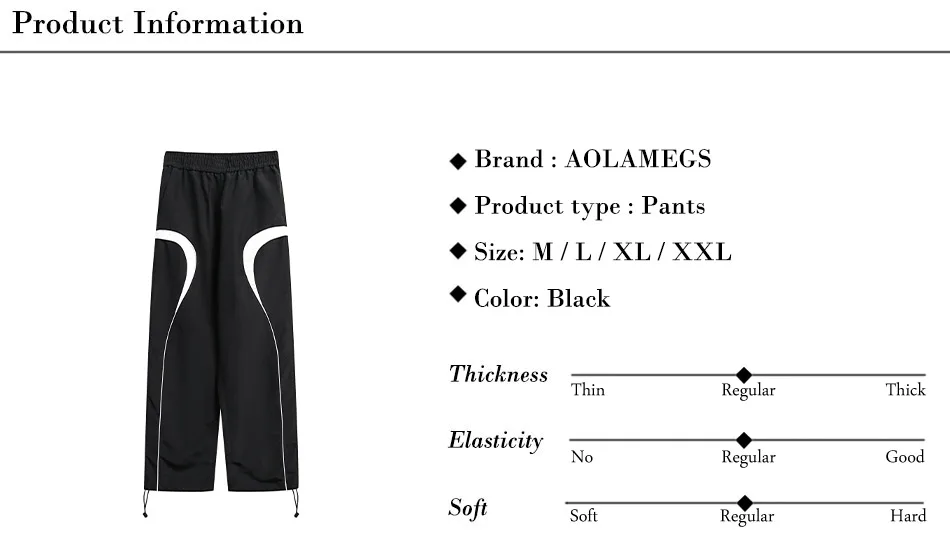 Unisex ajustável Leg Sweatpants, Simples Streetwear Pant,