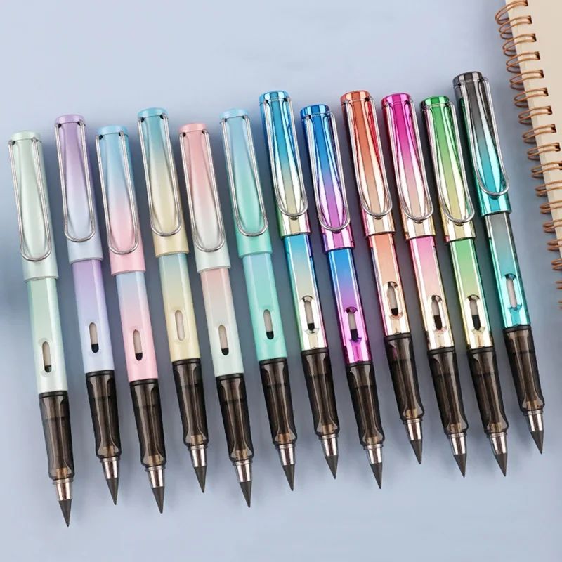 New Unlimited Pencil No Ink Magic Pencils for Writing Art Sketch Stationery Kawaii Portable Replaceable Pen School Supplies