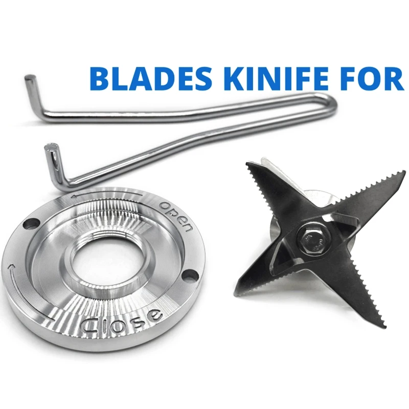 3Pcs Blender Juicer Spare Parts Blade Knife Compatible with TWK TM 767 800 TWK Jtc 767 800 Kitchen Cookware