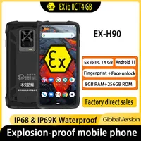 Explosion Proof RunGee Ex-H90 Rugged IP68 Zello PTT Waterproof C 8GB+256GB 108MP Triple Camera 6.36" FHD 5000mAh NFC Android 11 1