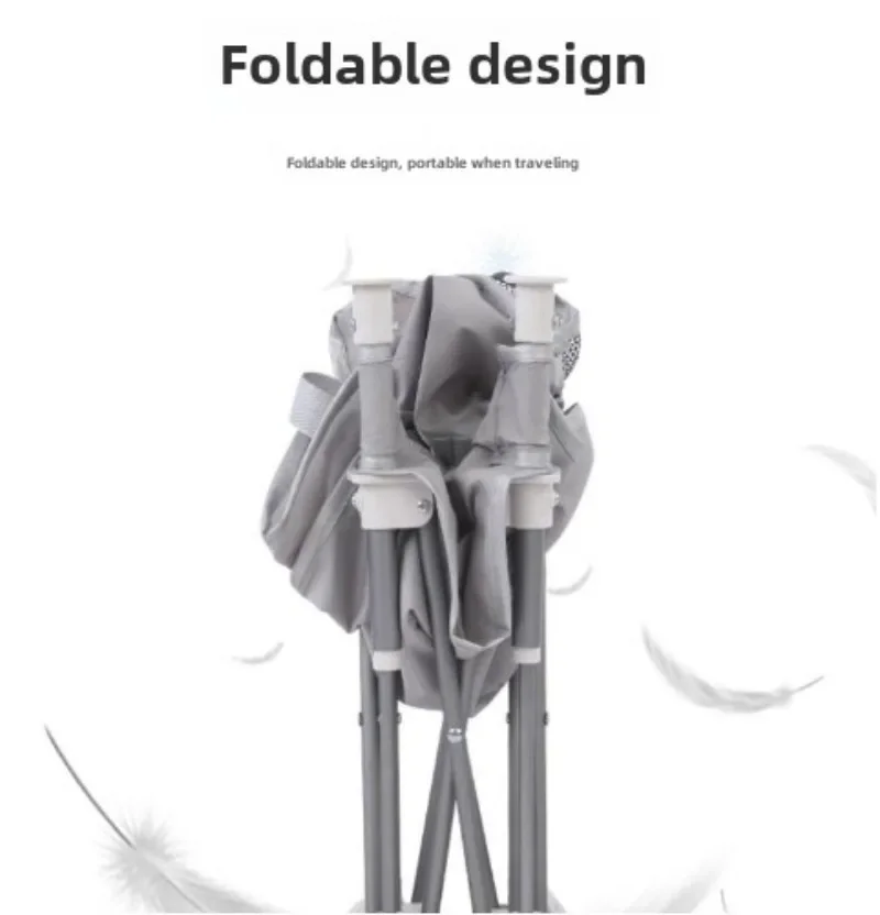 Aluminium Alloy Foldable Portable Compact Baby Chair With Safe Belt For Indoor Outdoor Use Easy Travel For Camping Picnics foldable baby chair