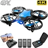 4DRC V8 New Mini Drone 4k profession HD Wide Angle Camera 1080P WiFi fpv Drone Camera Height Keep Drones Camera Helicopter Toys 1