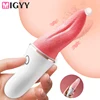 Soft Tongue Licking Vibrator G spot Clitoral Stimulator Mini Clit Sex Toys for Women Rechargeable Nipple Female Masturbator 1