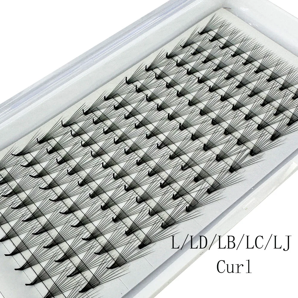 

New Premade Fans Eyelash 10D L/LD/LC/LB/LJ Curl Special Curl lashExtensions Thin Pointy Base megavolume lashes mink silk lashes