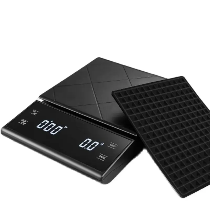 

Electronic Kitchen Scale with Timer Precision Digital Scale USB Charging Smart Coffee Scale Household Scale Portable Food Scale