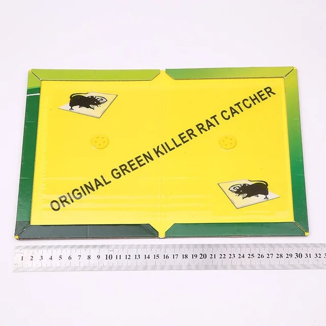 1 Pc Erős Egérmatrica Papírgyilkos Száj Ragadós Egerek Patkányok Csapdák Eldobható Kültéri Beltéri 31X22Cm Snare Fogó Tábla - Image 4