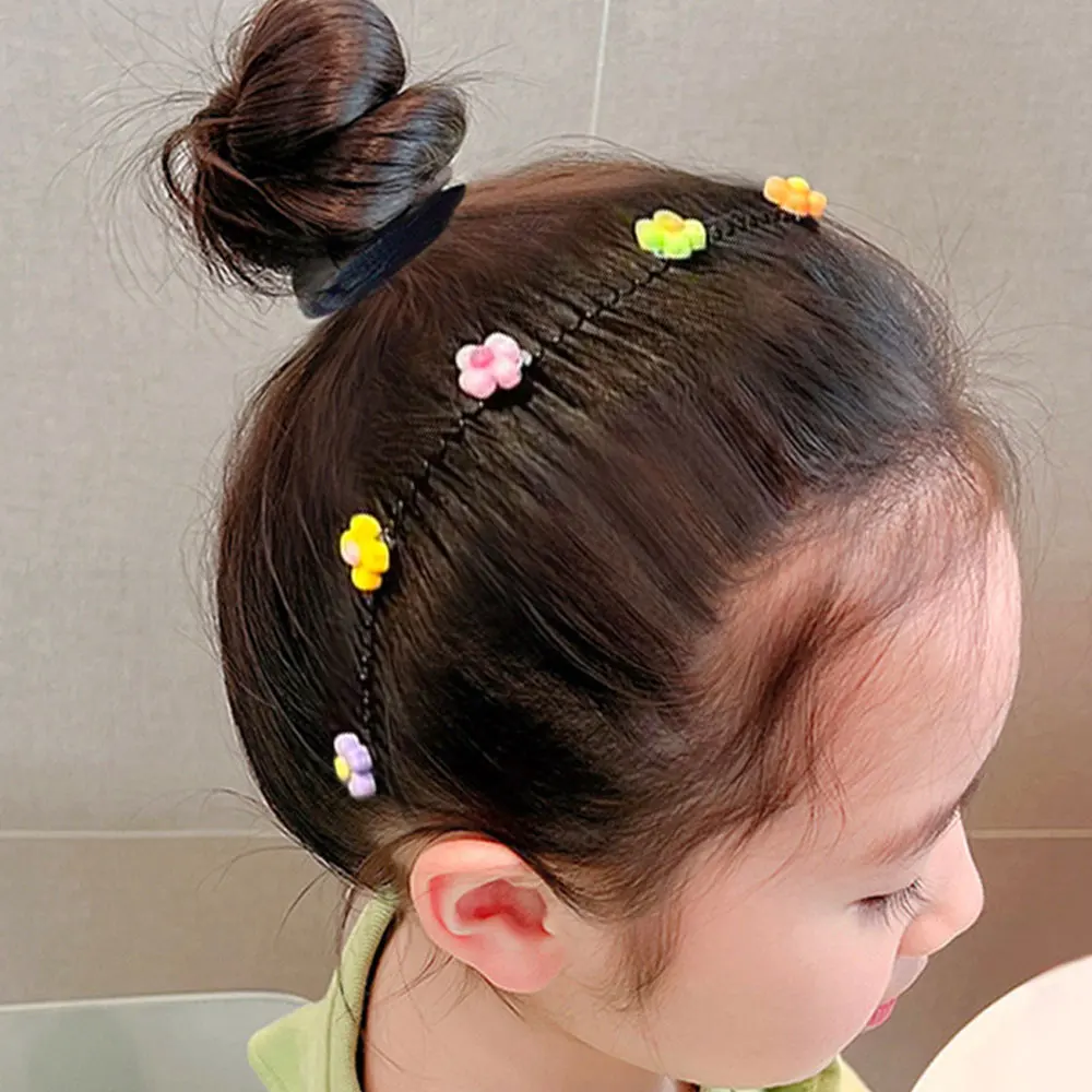 Stretchable Invisible Hair Clips, Girl U Shape Finishing Fixer Comb Headbands 3