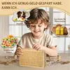 Wooden Piggy Bank Money Savings Box Container For Cash Saving Treasure Coin Case Helps The Habit Of Saving Supplies 4