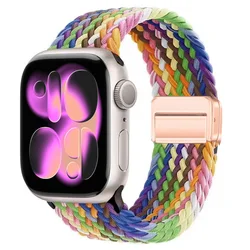 Braided Magnetic Strap for Apple Watch - Loop Design Bracelet (New Pride Edition)