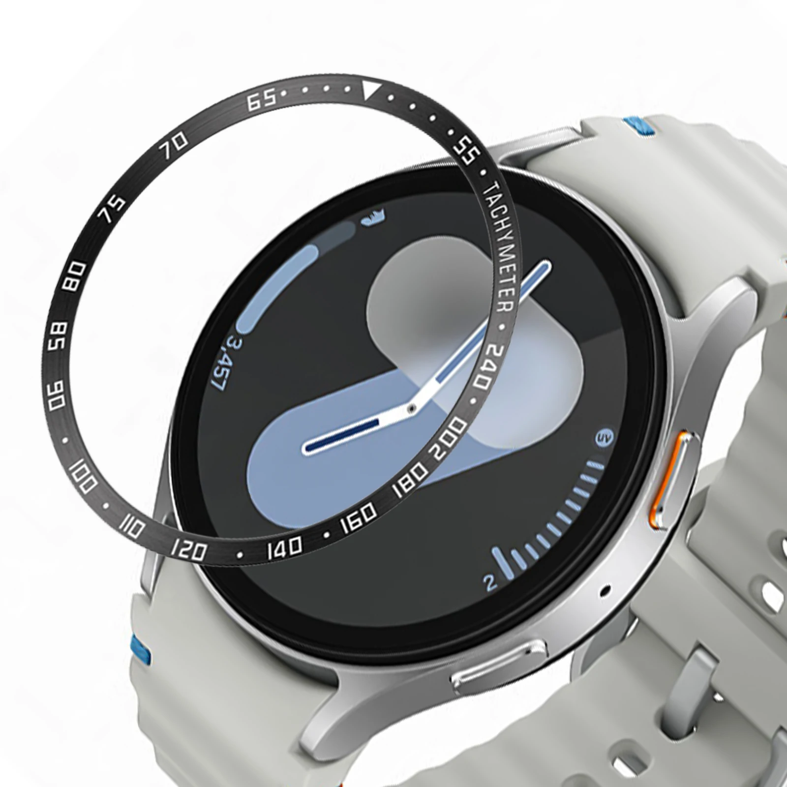 Enhanced Metal Protective Bezel Ring and Case Cover