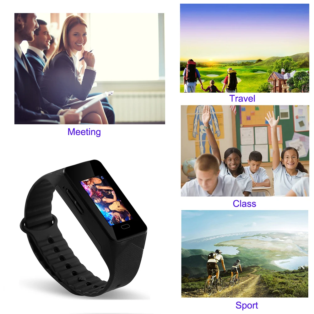 كاميرا عالية الدقة يمكن ارتداؤها، تسجيل فيديو صغير...