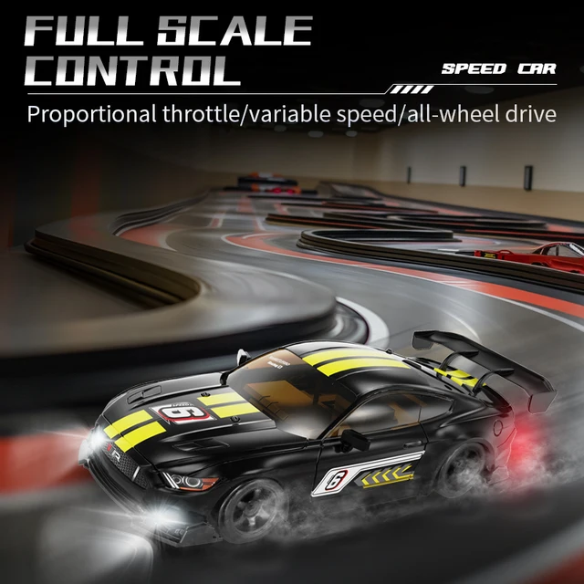2.4G RC Drift Car KF28 1/16 4WD Remote Control Car High Speed Four Wheel Drive APP Controlled Mini Racing Car Model Boy Toy Gift 6