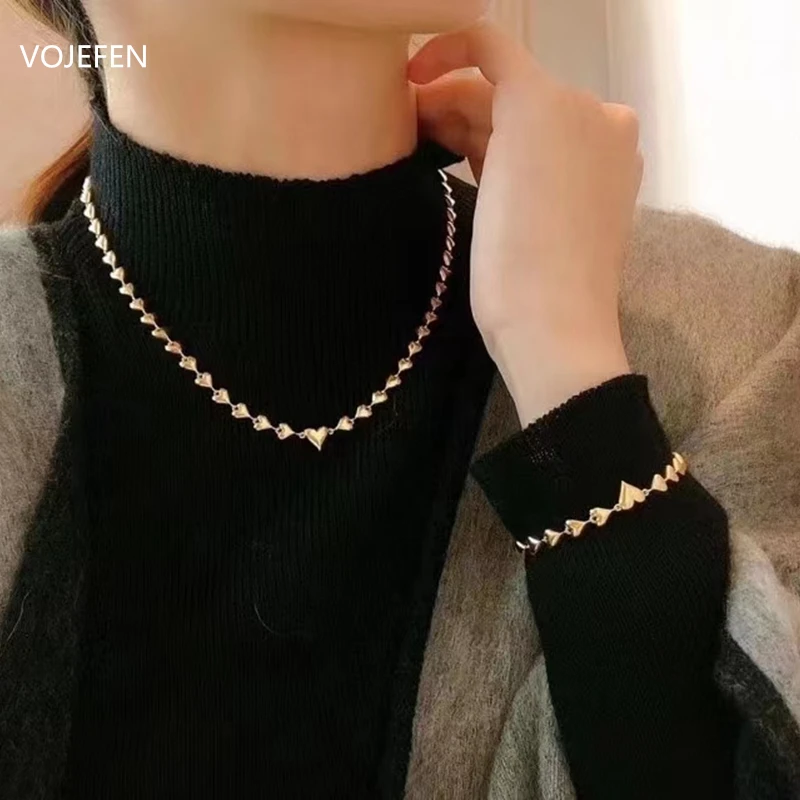 オンラインストア限定 Vojefen 女性用ゴールドチェーンブレスレットとネックレスのセット エレガントなジュエリー 純粋なゴールドチェーン 18k 結婚式用 お洒落 Www Empirepavers Com オンラインストア限定 Vojefen 女性用ゴールドチェーンブレスレットとネックレスのセット エレガントなジュエリー 純粋なゴールドチェーン 18k 結婚式用 お洒落 Www Empirepavers Com