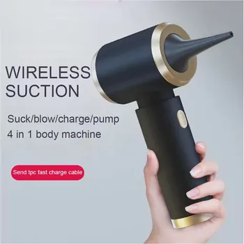 2026 New 4-in-1 Cordless Car Vacuum Cleaner 18000PA Strong Suction & Air Blower Handheld Wireless for Car Home Pet Hair Dust 1