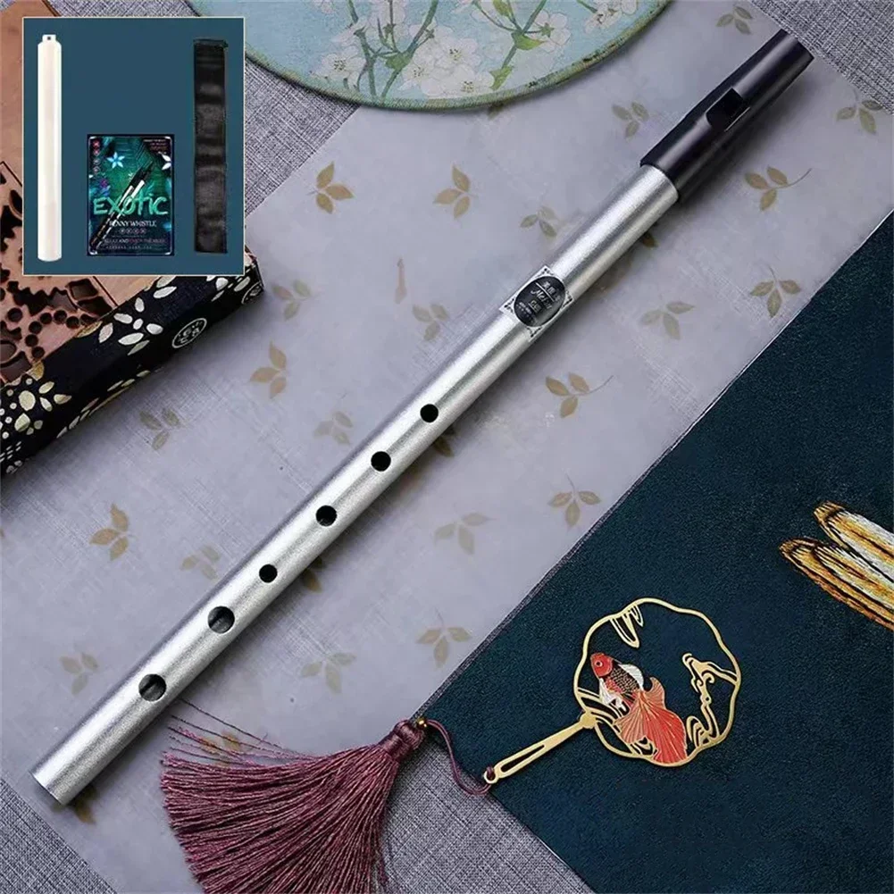 Wooden Whistle Irish Whistle 6 Holes C/D Key Flute Instrument For Beginners