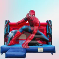 Cartoon Theme Spider Bouncy House Bounce house jumping house super cartoon castle  Kids bounce castle