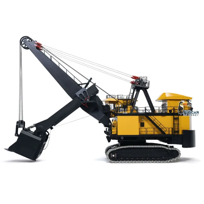 1/25 RTR 메탈 RC 전동 로프 셔블 굴착기 광산 무선 조종 굴착기 중장비 ST8 트럭 자동차 장난감 성인용
