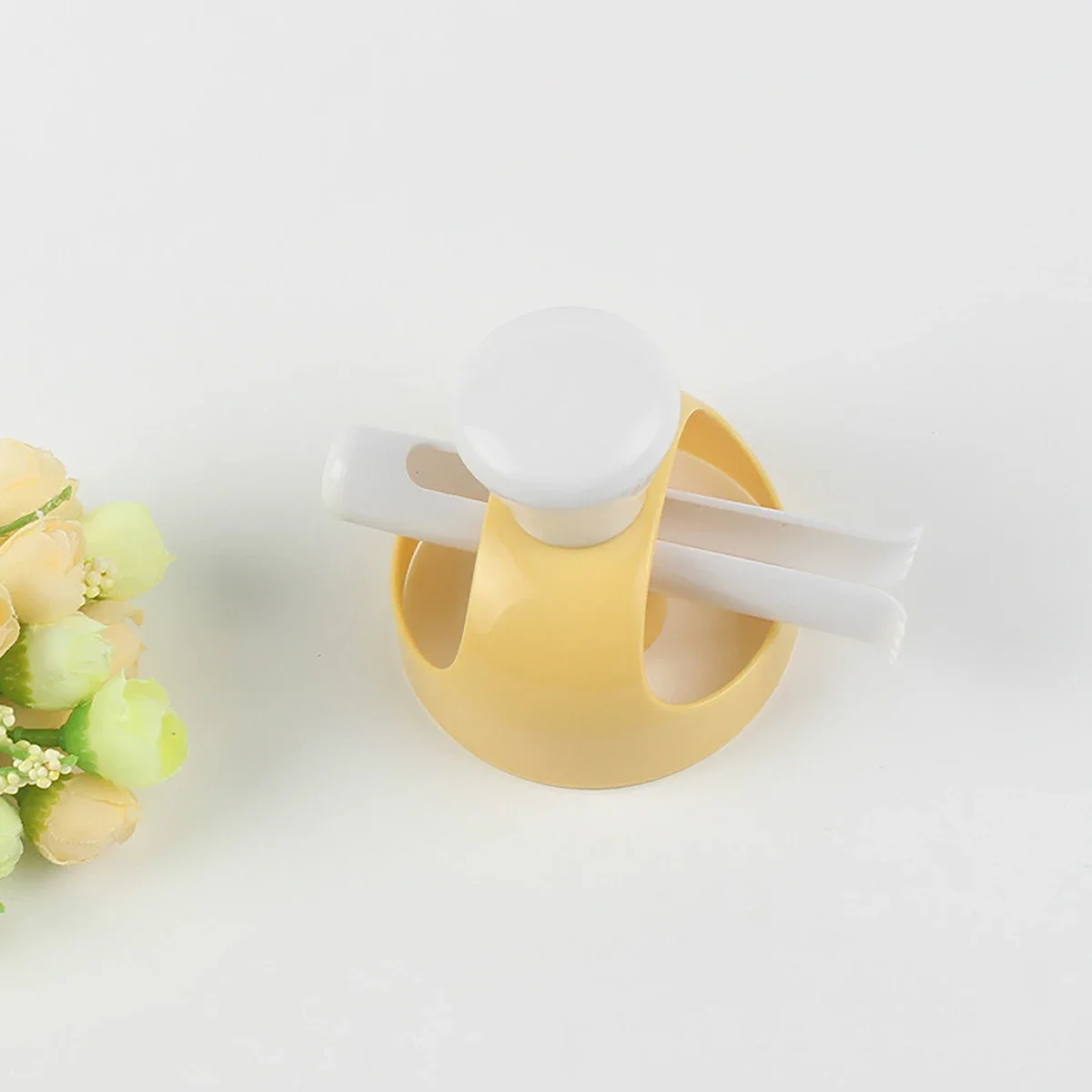 1set donut mold baking tool, printed biscuit mold, plastic hollow bread mold