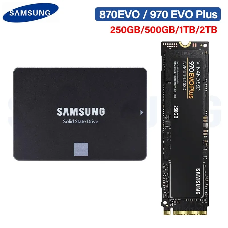 500gb Samsung Evo 250gb M2 SAMSUNG SATAIII SSD 870 Evo 970 EVO
