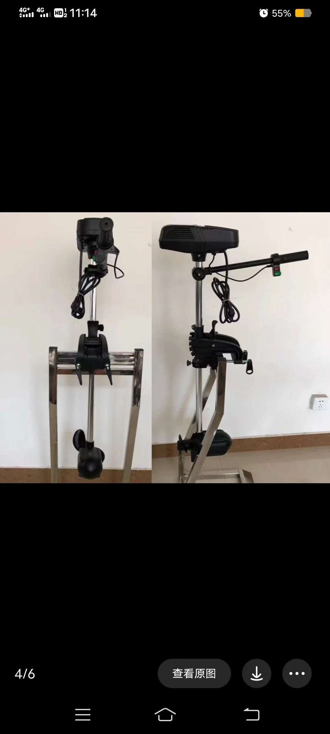 Moteur sous-marin &eacute;lectrique sans balais pour bateau de p&ecirc;che h&eacute;lice de planche pulpe 12 &agrave; 72V