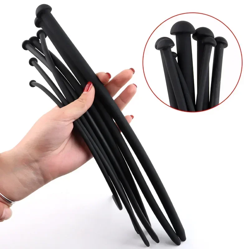Penis Plug Dilator Penis Inserts Sex Toys for Men Gay Urethral Prince Stretching Horse Stimulate Fetish Catheter Sounding