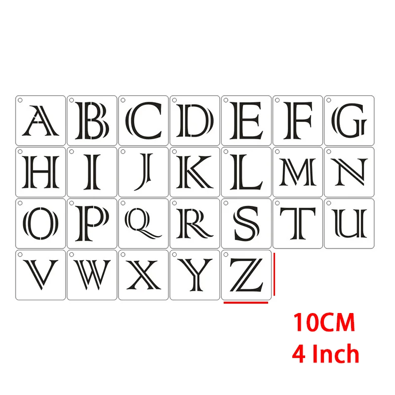 Letras inglesas minúsculas del alfabeto, letras artísticas en