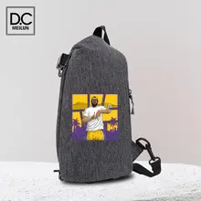 

DC.meilun Shoulder Crossbody Pack Canvas Waist Pack Anti-Theft Sling Bag Traval Bag Short Trip Messengers Backpack Chest Bag