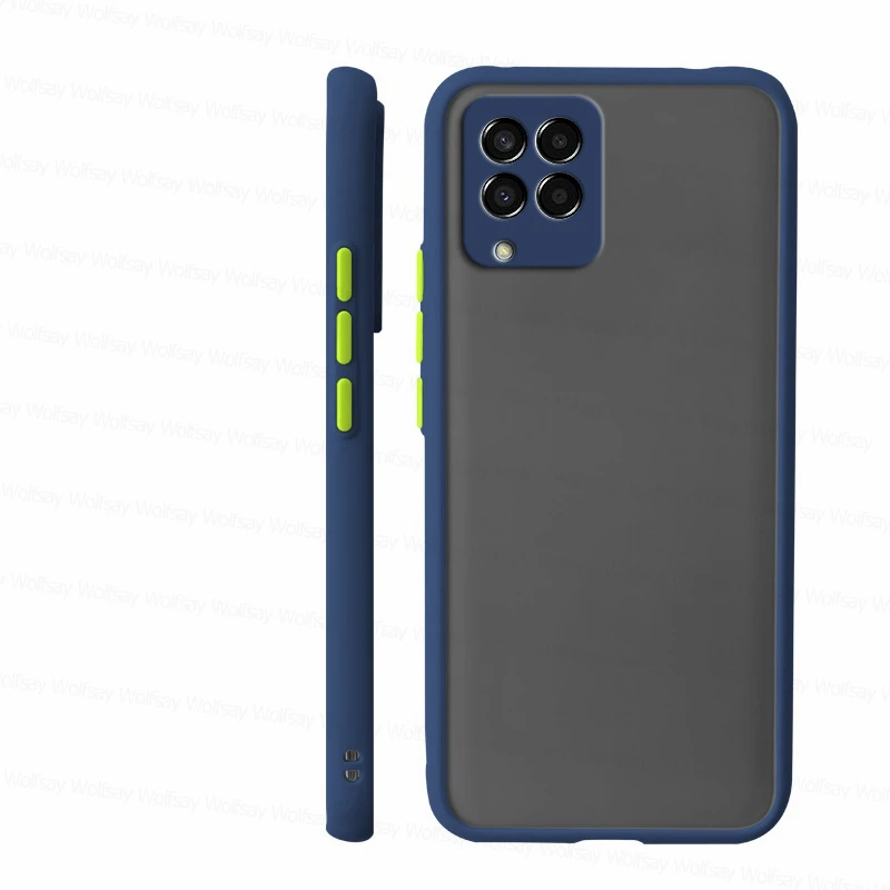 Matte arvutikate Samsung Galaxy M53 5G ümbrisele Samsung Galaxy M23 M33 M53 5G kate Põrutuskindel TPU kaitsetelefon Ba_voghion.com