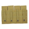 5.56 M4 Four Magazine Pouch Single Double Magazine Bag for M6 AR M4 AR15 Rifle Pistol Mag Pouch Molle Bag Vest Accessory 5
