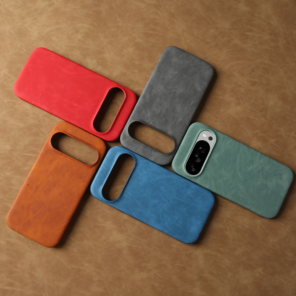 Luxury Magnetic Leather Case - Premium Full Protection Magsafe Shockproof Cover