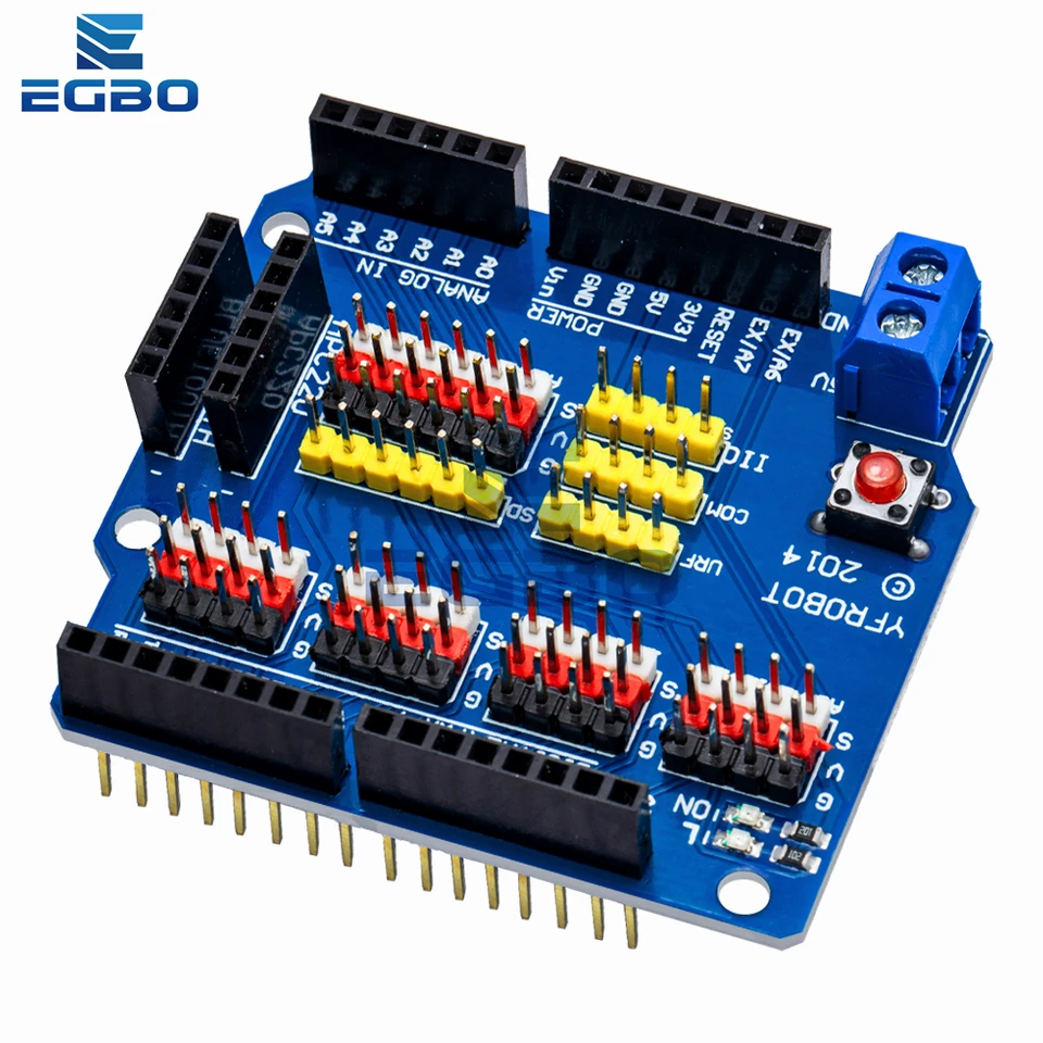 Scheda Di Espansione Sensor Shield V5.0 Per Arduino UNO R3 – Modulo Elettrico - 3