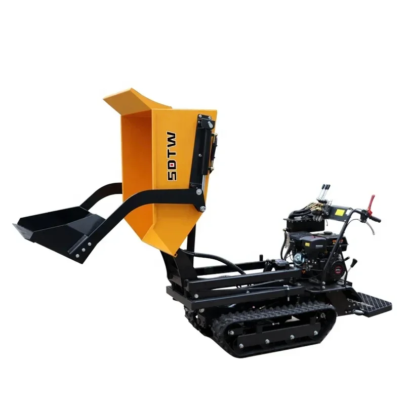 

New Design Top Quality CE Approved TD500L 500kg 1.5m High Lifting Construction Crawler Dumper Attachments