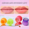 USHAS Moisturizing Lip Mask 4 Fruit Flavor Lip Balm Hydrating Repair Lip Mask Removes Dead Skin Lip Care Tools 3