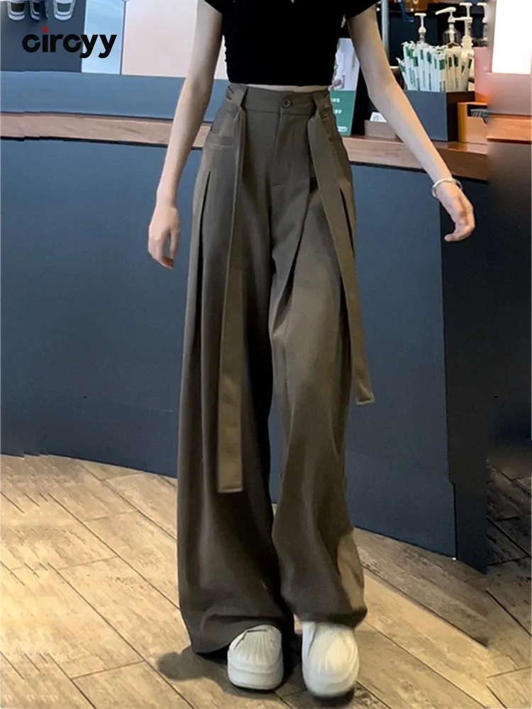 Cintura Alta Pantalones Elegantes Zara Pantalones Mujer Verano