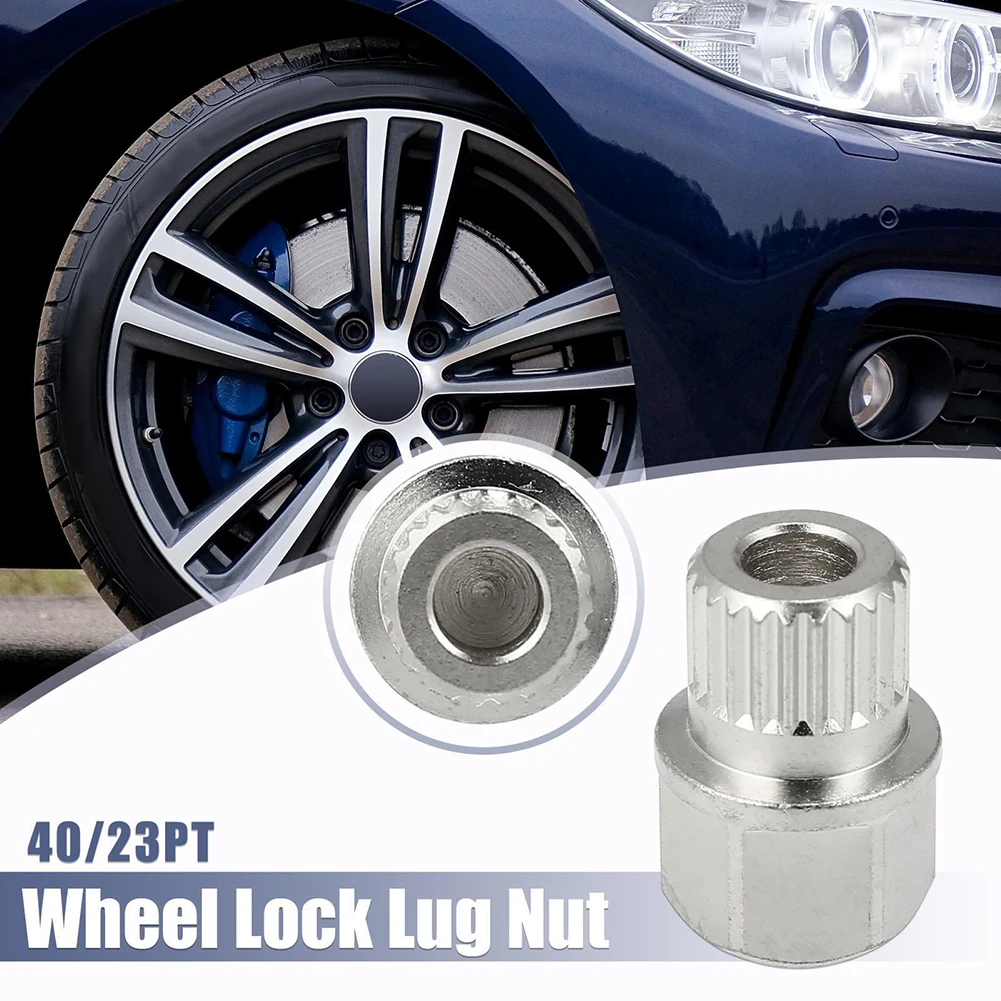중공 도난 방지 휠 잠금 러그 너트 나사 제거 키, BMW 신제품 나사 제거 키, 40, 23PT, 20x28mm, 최대 120Nm