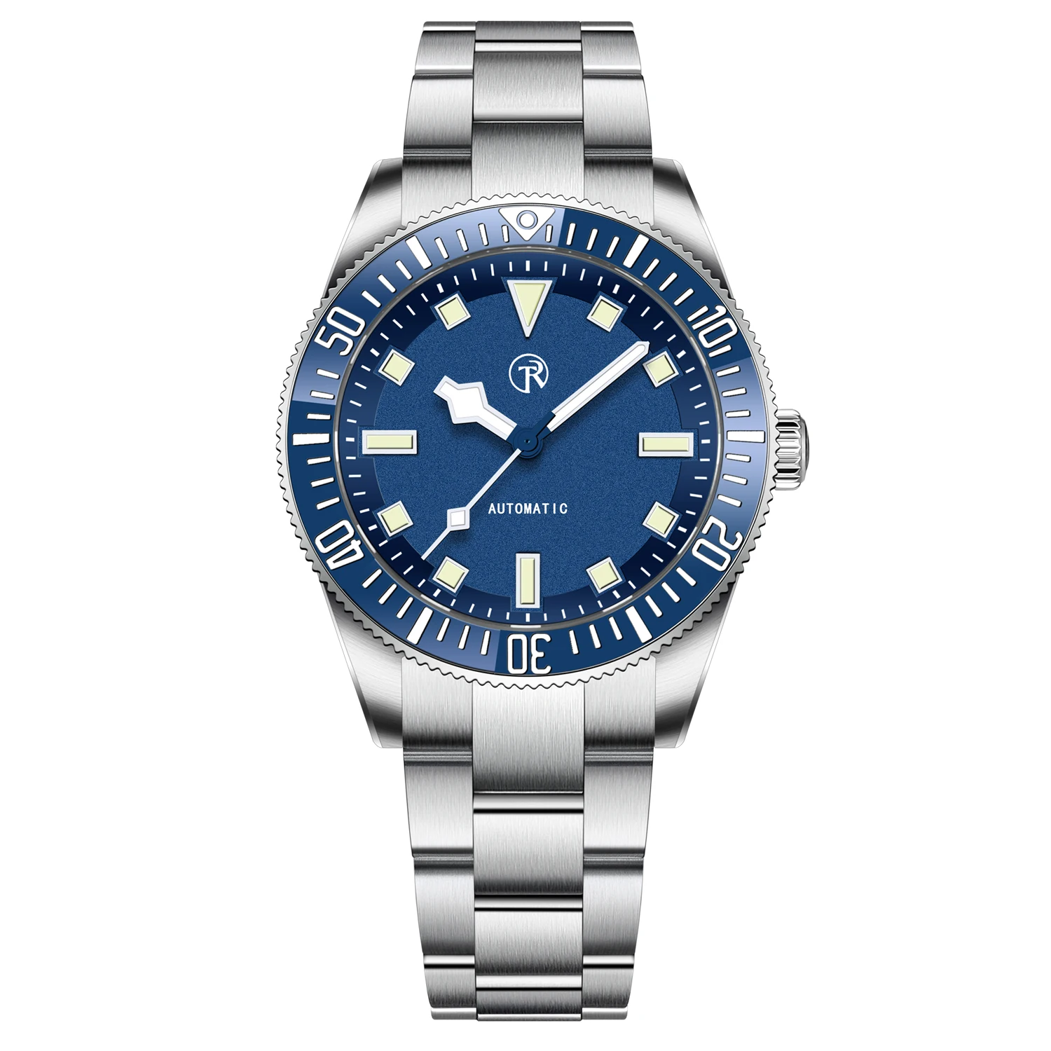 RollsTimi NH35A Men's Watches 2024 Top Luxury Automatic Watch For Men Mechanical Wristwatches Ceramic Bezel Sapphire Waterproof