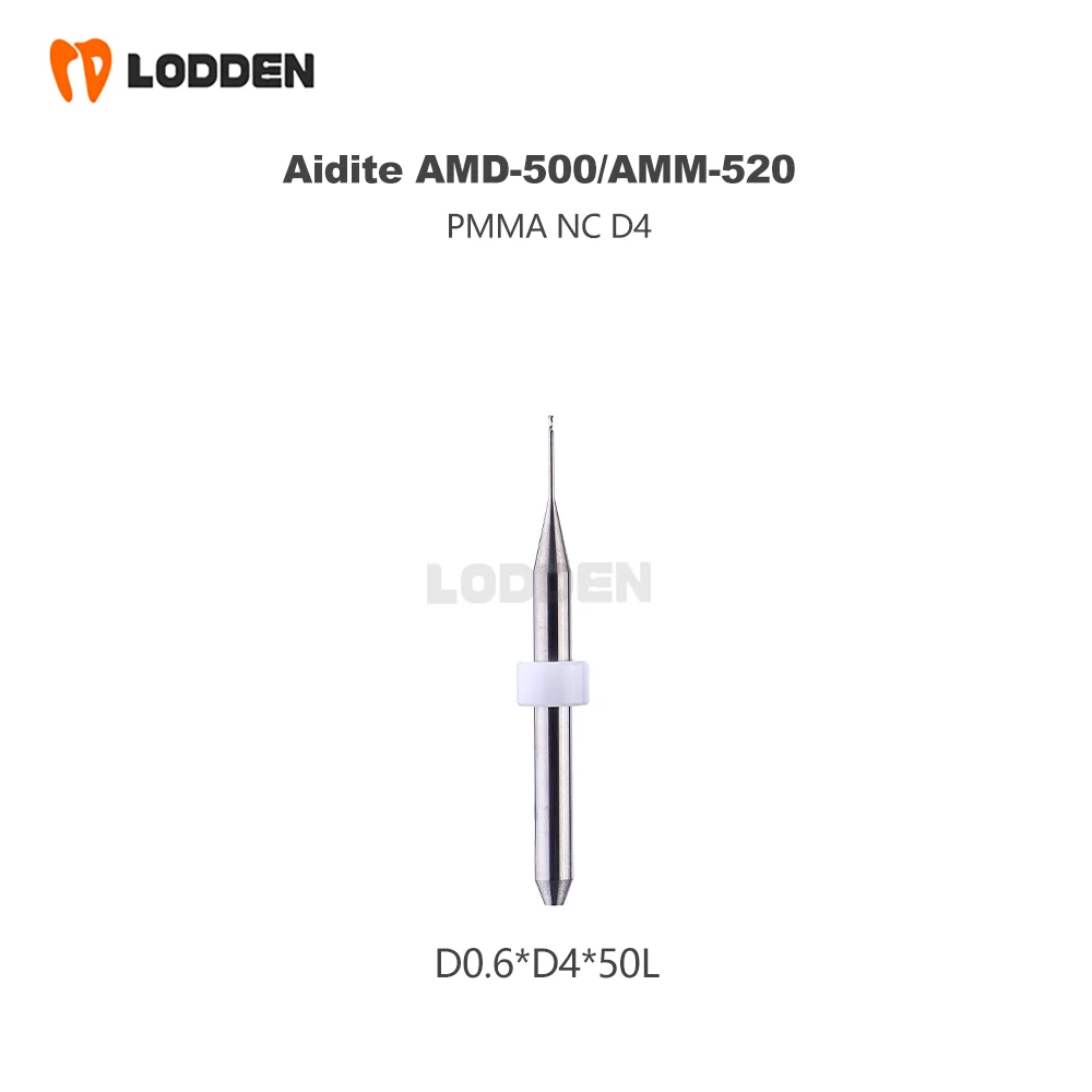 Aidite AMD-500 AMM-520 Dental Zirkon oxid PMMA Fräs bohrer D4 Zahnmedizin Labor materialien Flat End Schleif bohrer Diamant werkzeuge – Detail 9