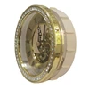 Modern 116mm Crystal Transparent Skeleton Clock Insert for Artistic Space Decors 5