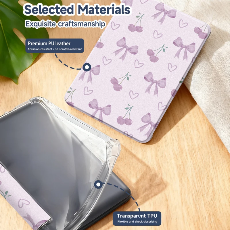 Universal Kindle Case, Sleep/Wake Feature, Shockproof, Full Protection