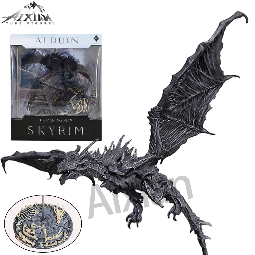 未開封品　SKYRIM ALDUIN　DRAGON　ドラゴン　フィギュア The Elder Scrolls V Skyrim Limited Collector's Edition