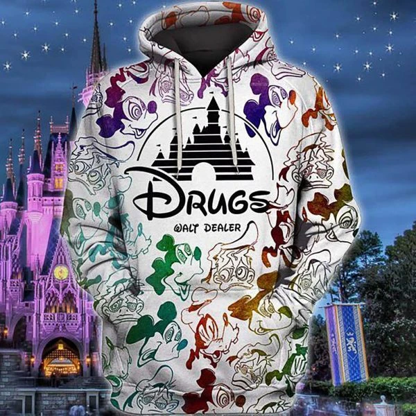 Aquarium verdiepen ondersteuning Drugs Walt Dealer Disney 3D Hoodie Voor Mannen Voor Vrouwen _ - AliExpress  Mobile