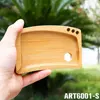 Premium Wooden Bamboo Multi-Functional Rolling Tray Cigarette Tray Support Customized Logo Smoking Accessories Wholesale 4
