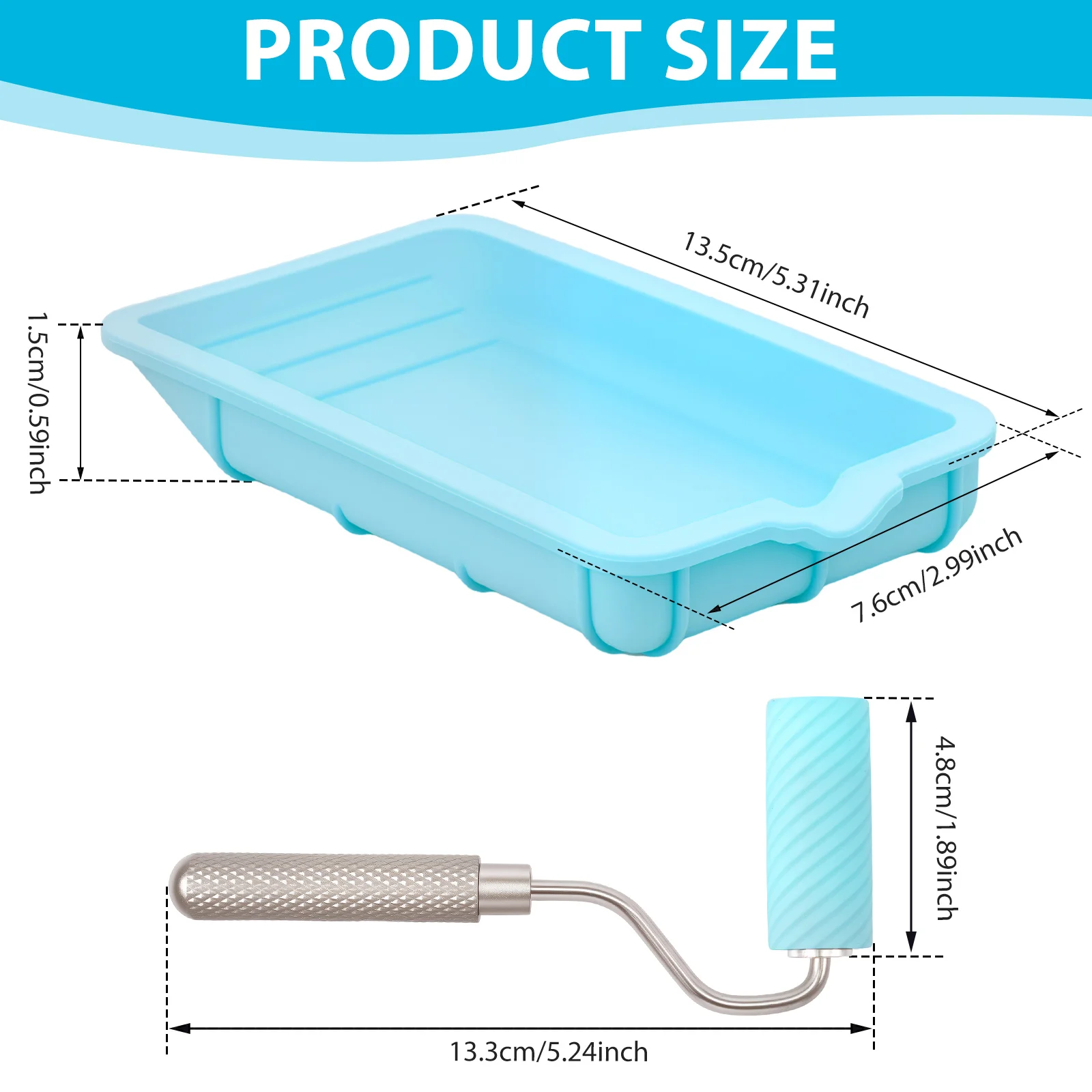 3 Inch Portable Glue Applicator Professional Woodworking Coated Glue Roller Sale