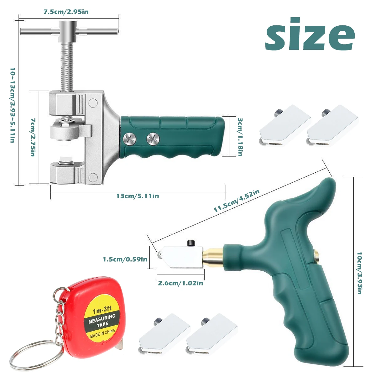 Coupe-carrelage Portable multifonctionnel à haute résistance, pour la  maison, outils de coupe en diamant