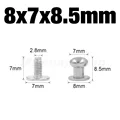 50pcs 8x7x8.5mm