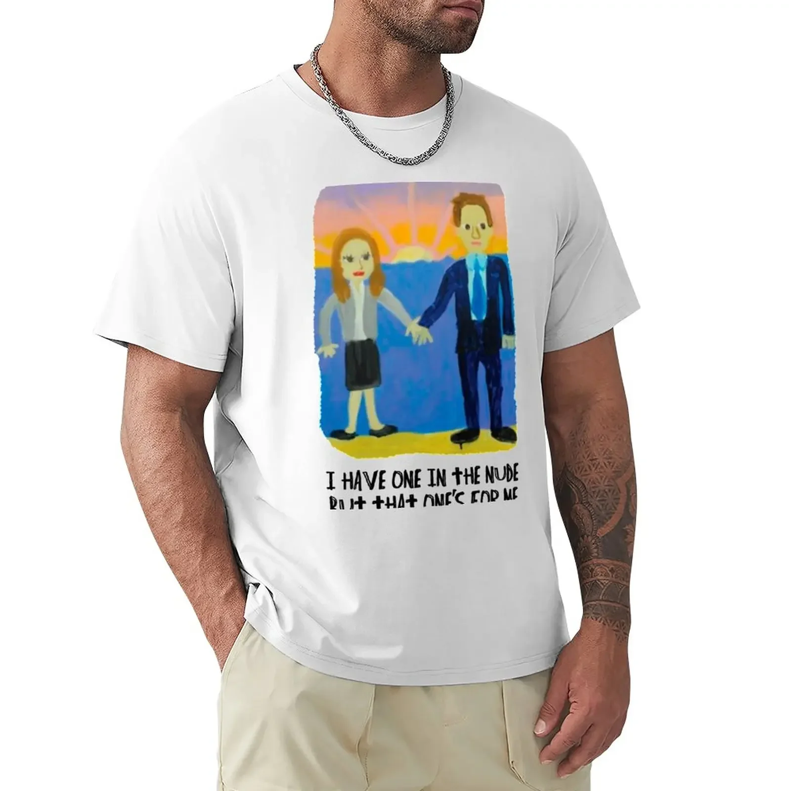 Jim and Pam's Wedding Gift T-Shirt sports fans kawaii clothes Men's t shirts