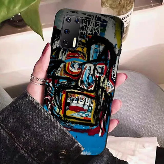 Jean Michel Basquiat Art Graffiti 휴대폰 케이스