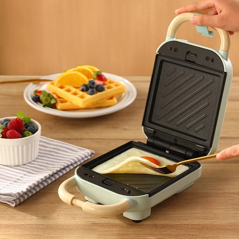 Mini Cute Electric Sandwich Maker Waffle Machine Toaster Baker Breakfast Machine Takoyaki